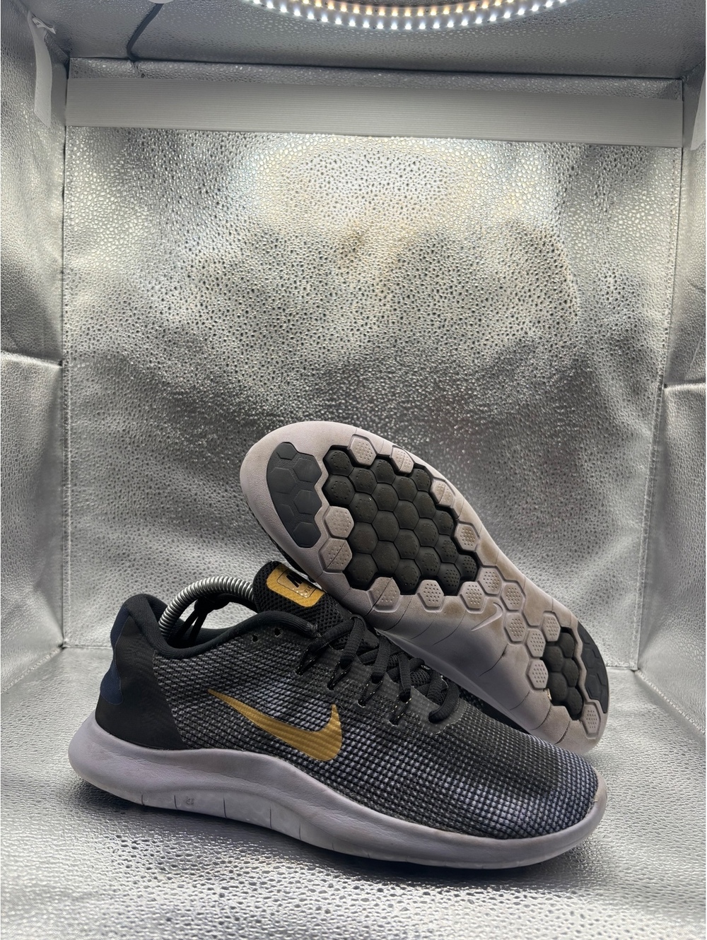 Nike flex 2018 RN metallic gold